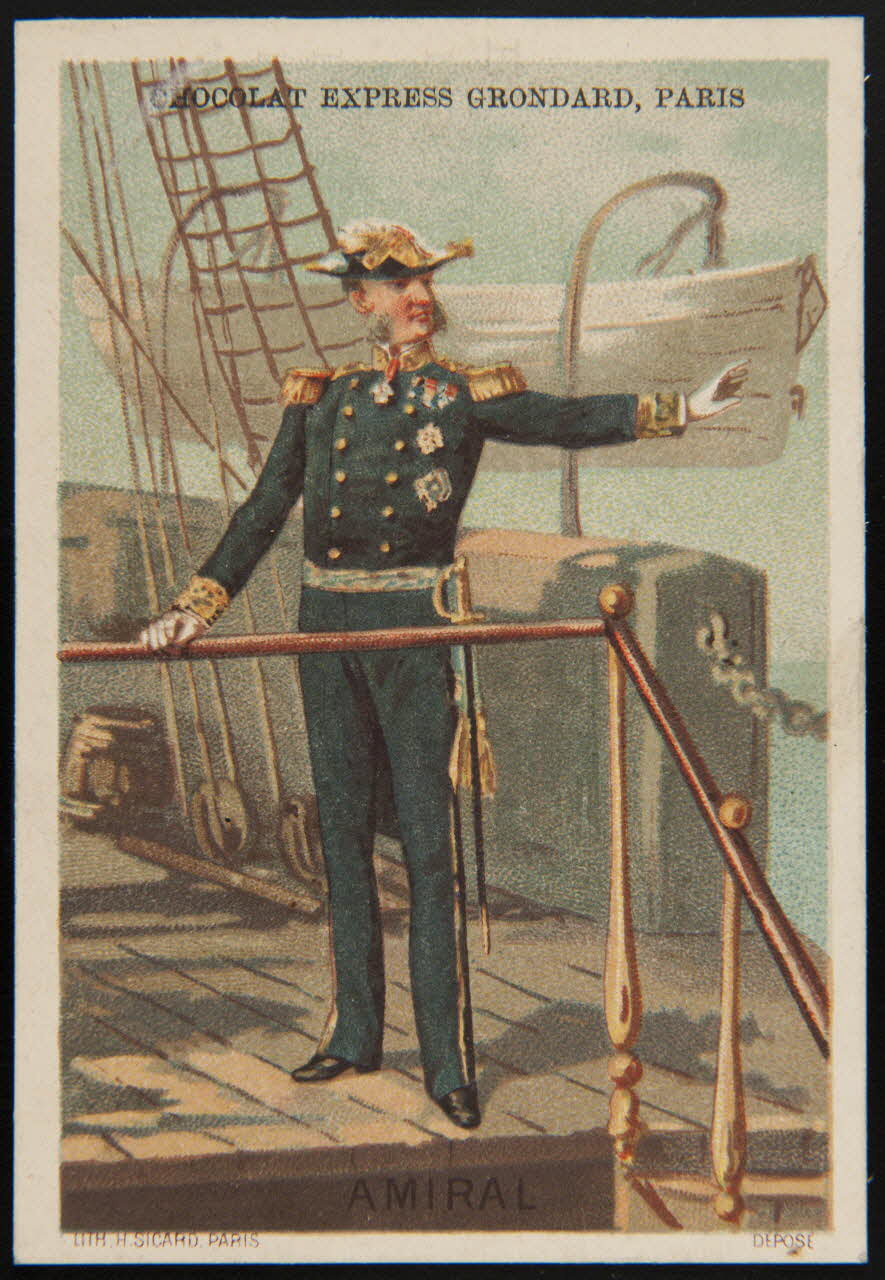 carte réclame chromo Paris 1884-1890 1995.1.1191.12 Photo