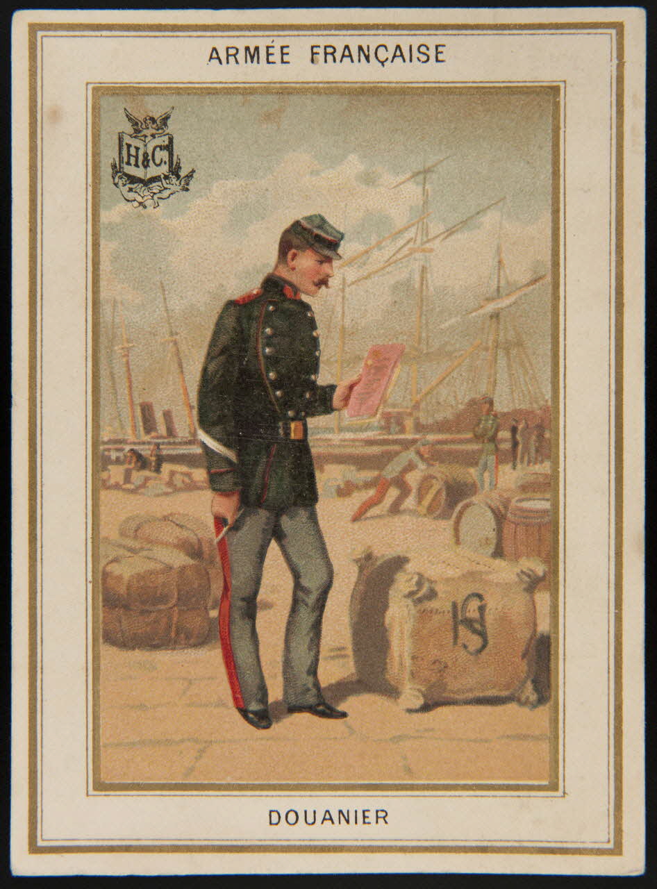 carte réclame chromo Paris 1884-1890 1995.1.1191.16 Photo