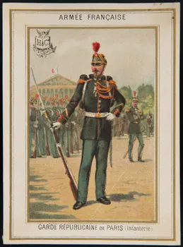carte réclame chromo Paris 1884-1890 1995.1.1191.19 Photo