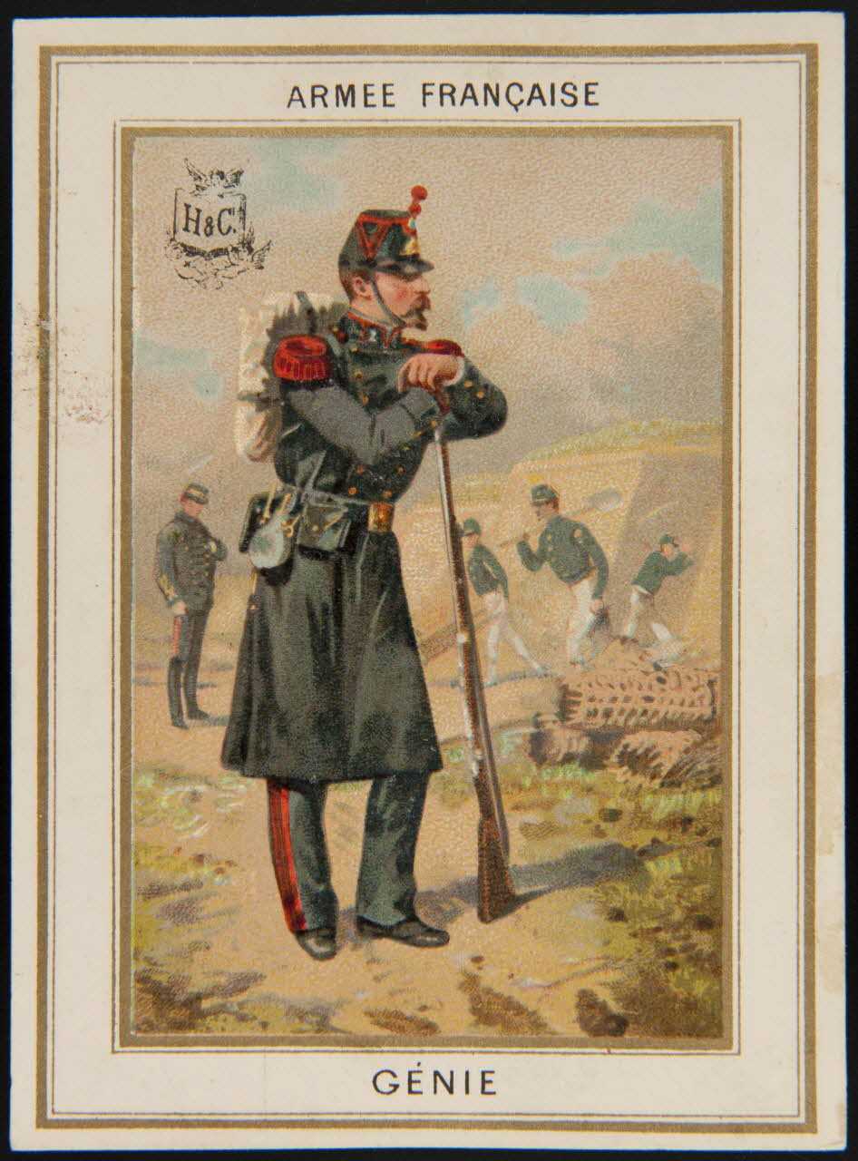 carte réclame chromo Paris 1884-1890 1995.1.1191.20 Photo