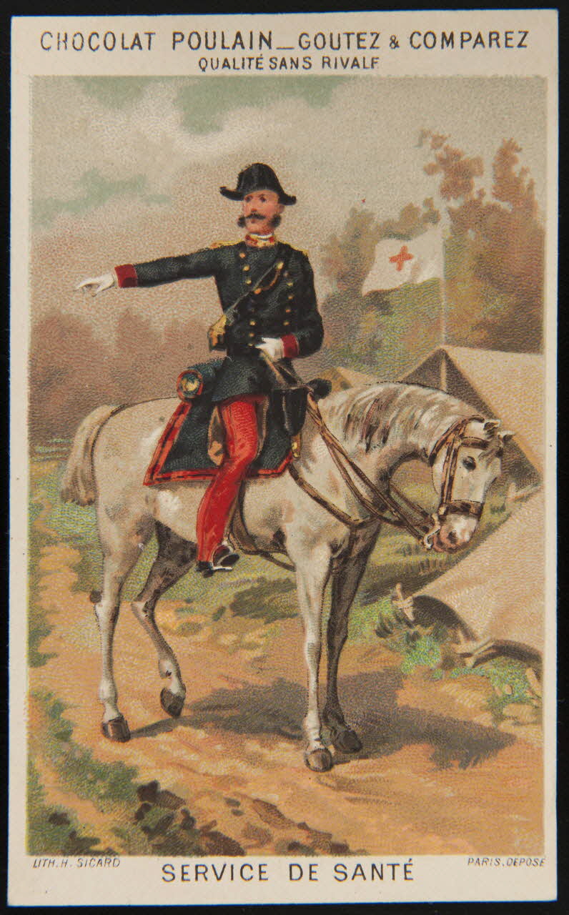 carte réclame chromo Paris 1884-1890 1995.1.1191.8 Photo
