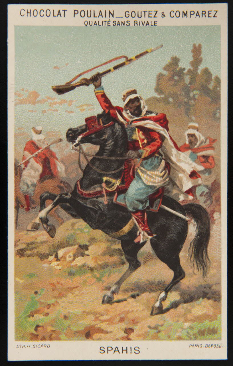 carte réclame chromo Paris 1884-1890 1995.1.1191.9 Photo