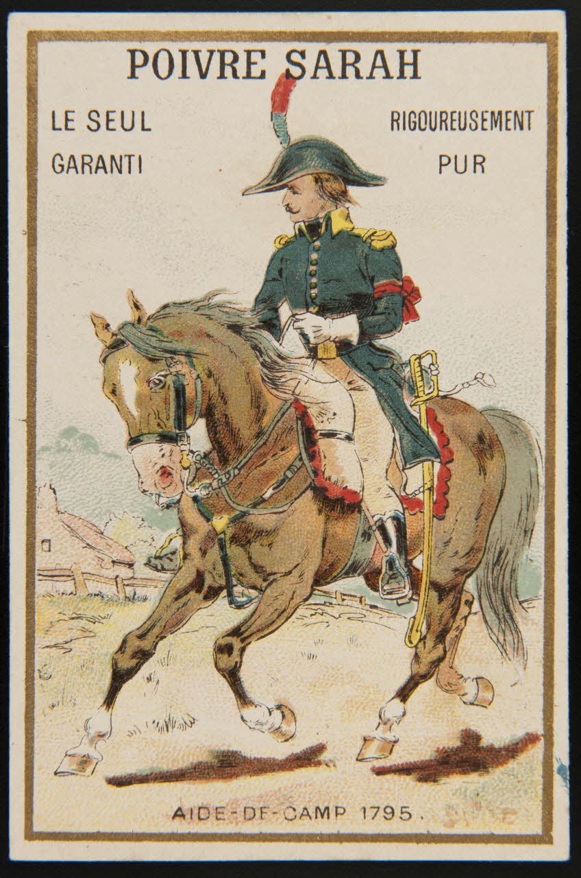 carte réclame chromo Paris 1884-1890 1995.1.1192.1 Photo