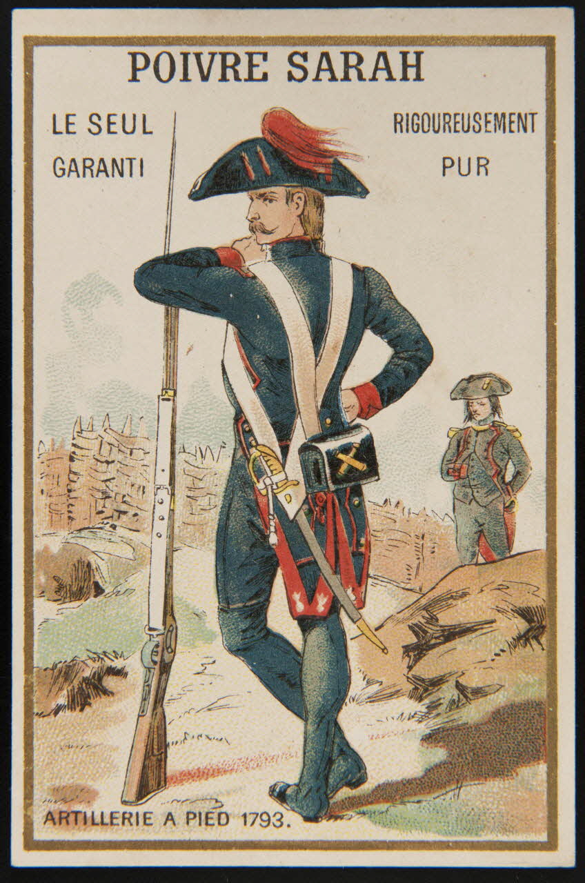 carte réclame chromo Paris 1884-1890 1995.1.1192.2 Photo