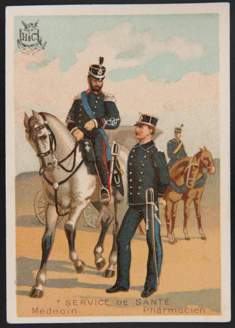 carte réclame chromo Paris 1884-1890 1995.1.1194.2 Photo