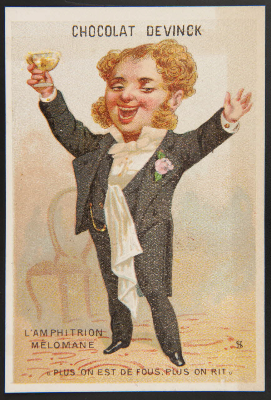 carte réclame chromo Paris 1884-1900 1995.1.1196.1 Photo