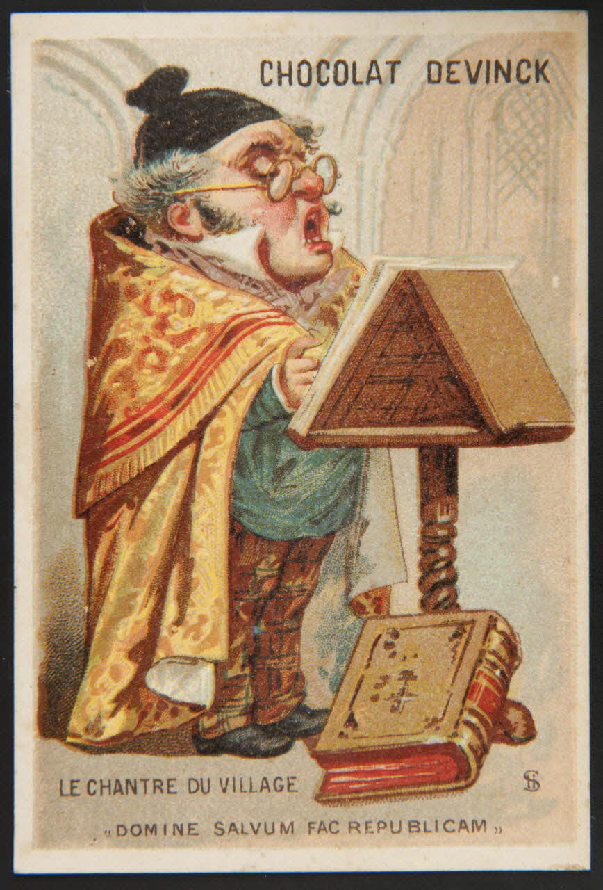 carte réclame chromo Paris 1884-1900 1995.1.1196.3 Photo