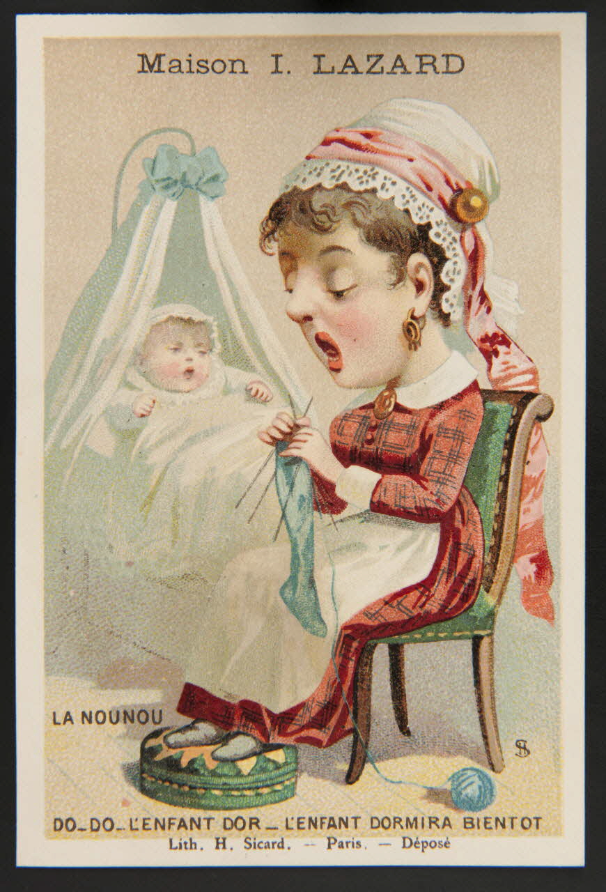 carte réclame chromo Paris 1884-1890 1995.1.1196.8 Photo