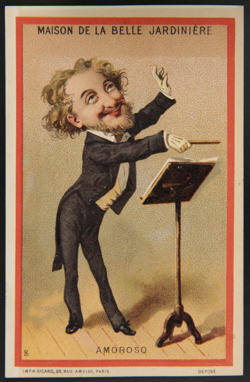 carte réclame chromo Paris 1884-1890 1995.1.1197.1 Photo