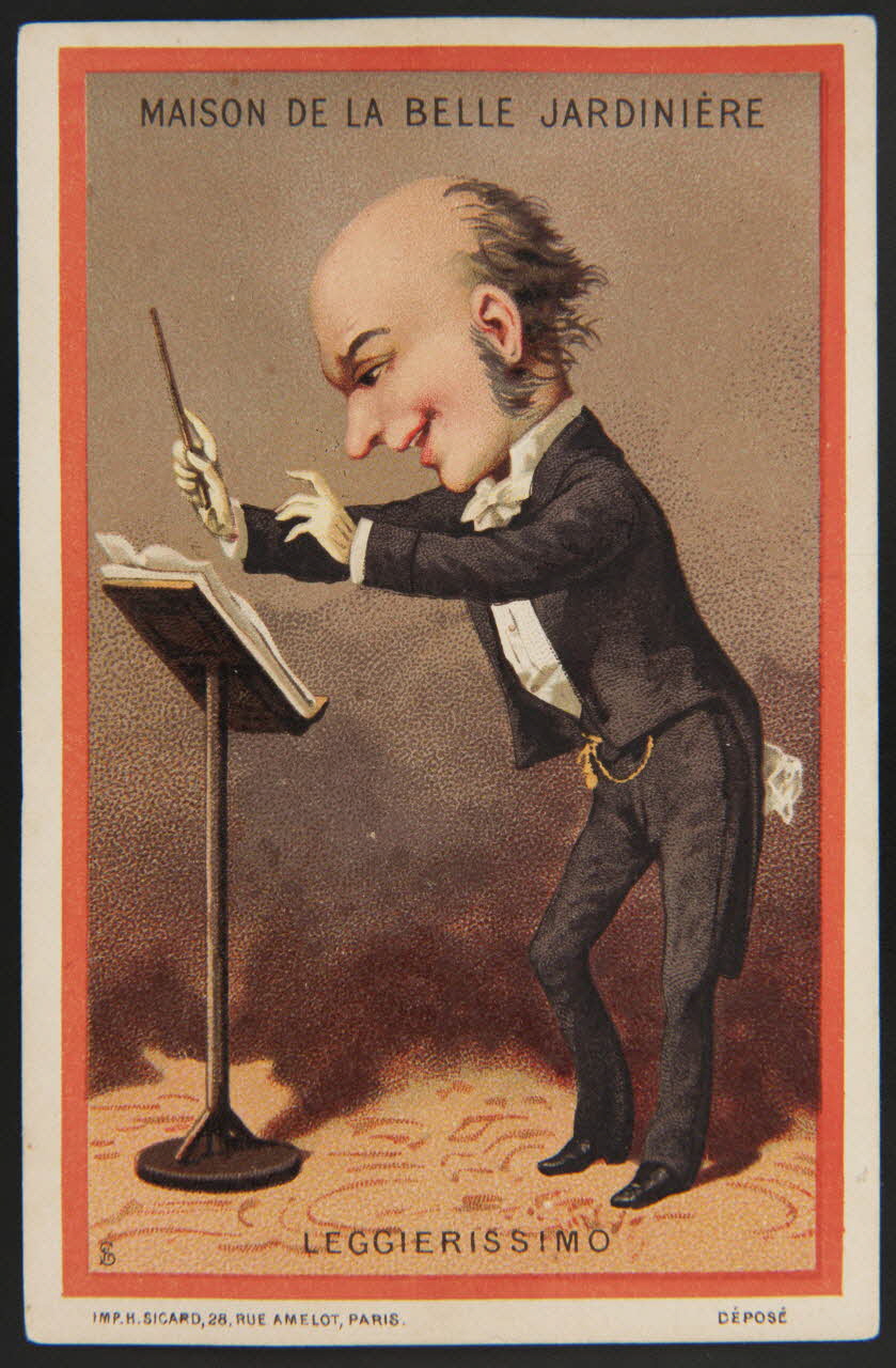 carte réclame chromo Paris 1884-1890 1995.1.1197.2 Photo