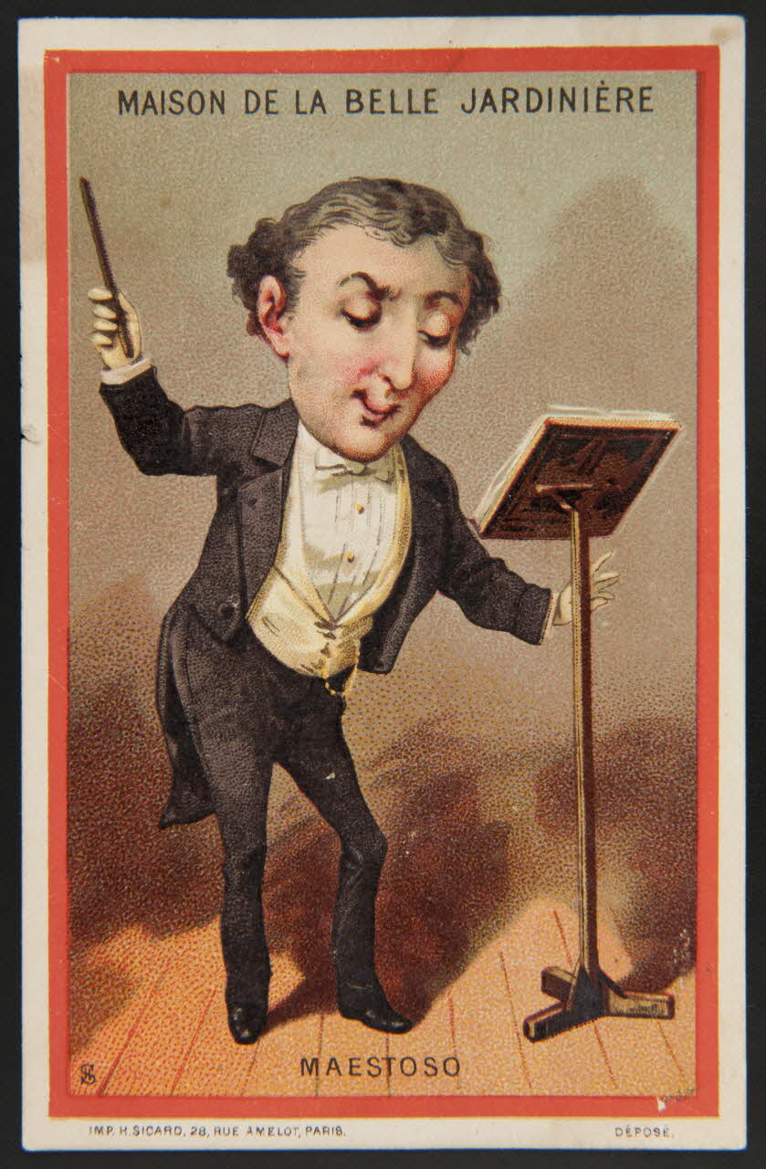 carte réclame chromo Paris 1884-1890 1995.1.1197.3 Photo