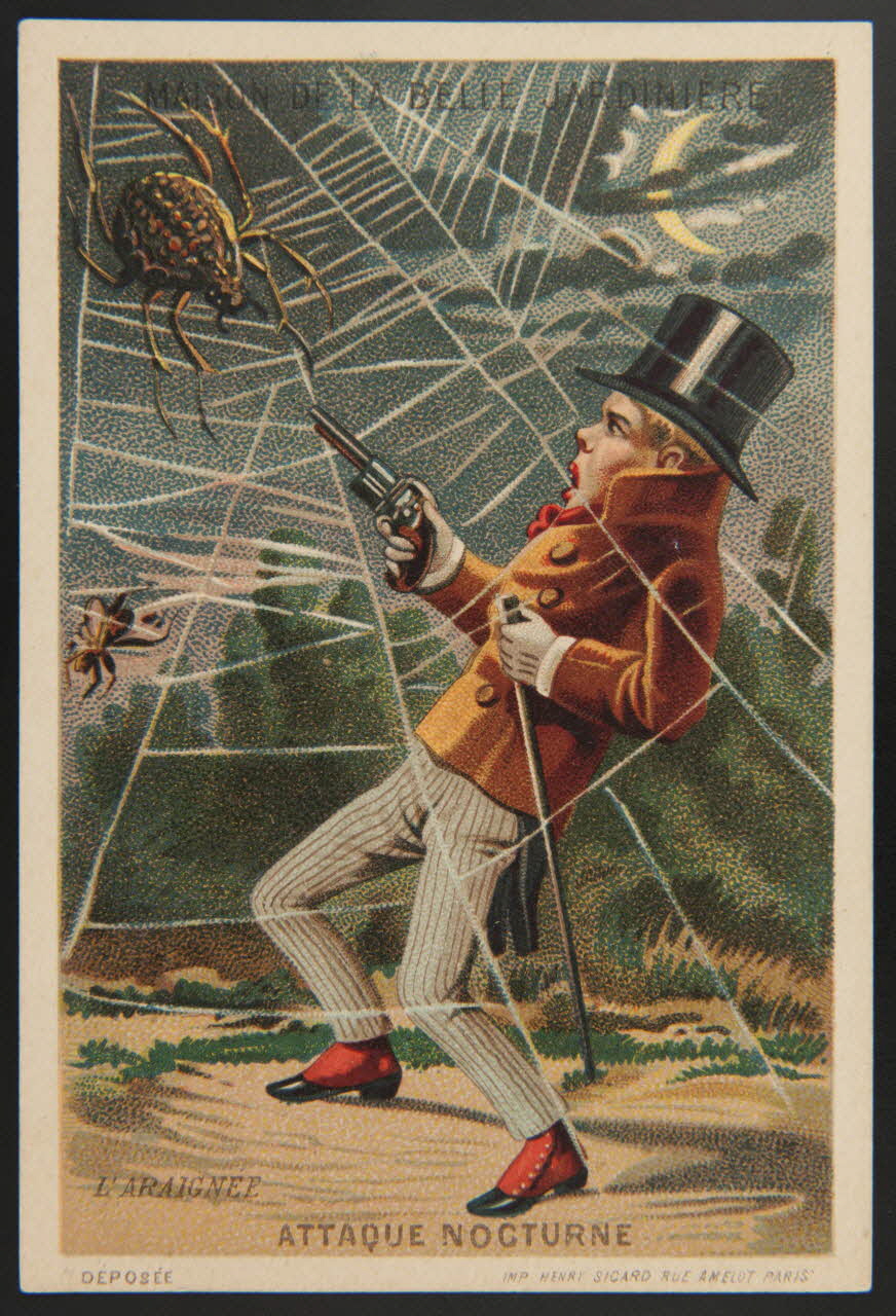 carte réclame chromo Paris 1884-1890 1995.1.1198.1 Photo