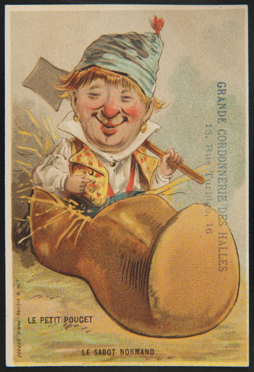 carte réclame chromo Paris 1884-1890 1995.1.1199.14 Photo