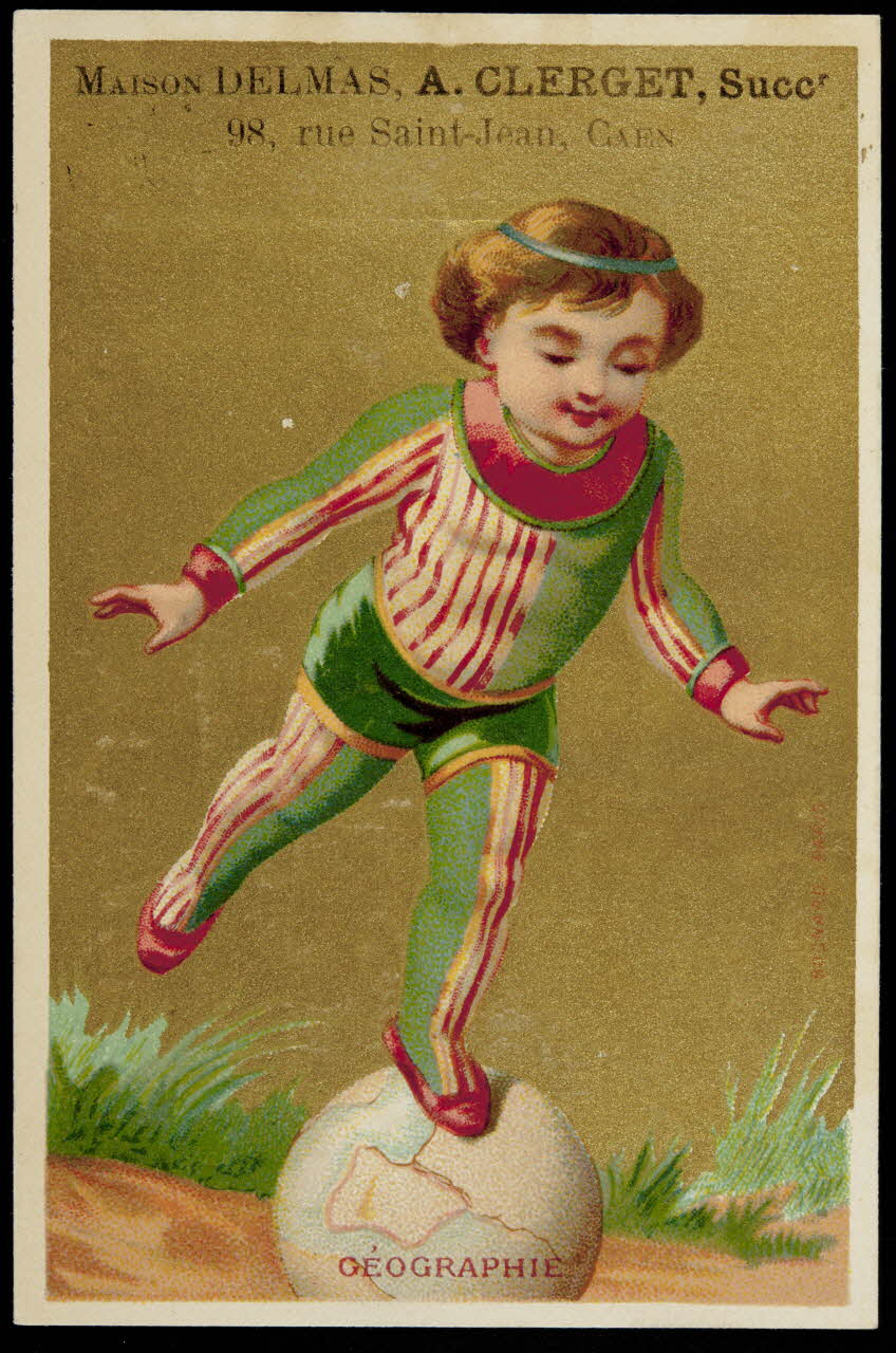 Bognard carte réclame chromo Paris 1876-1890 1995.1.12.3 Photo