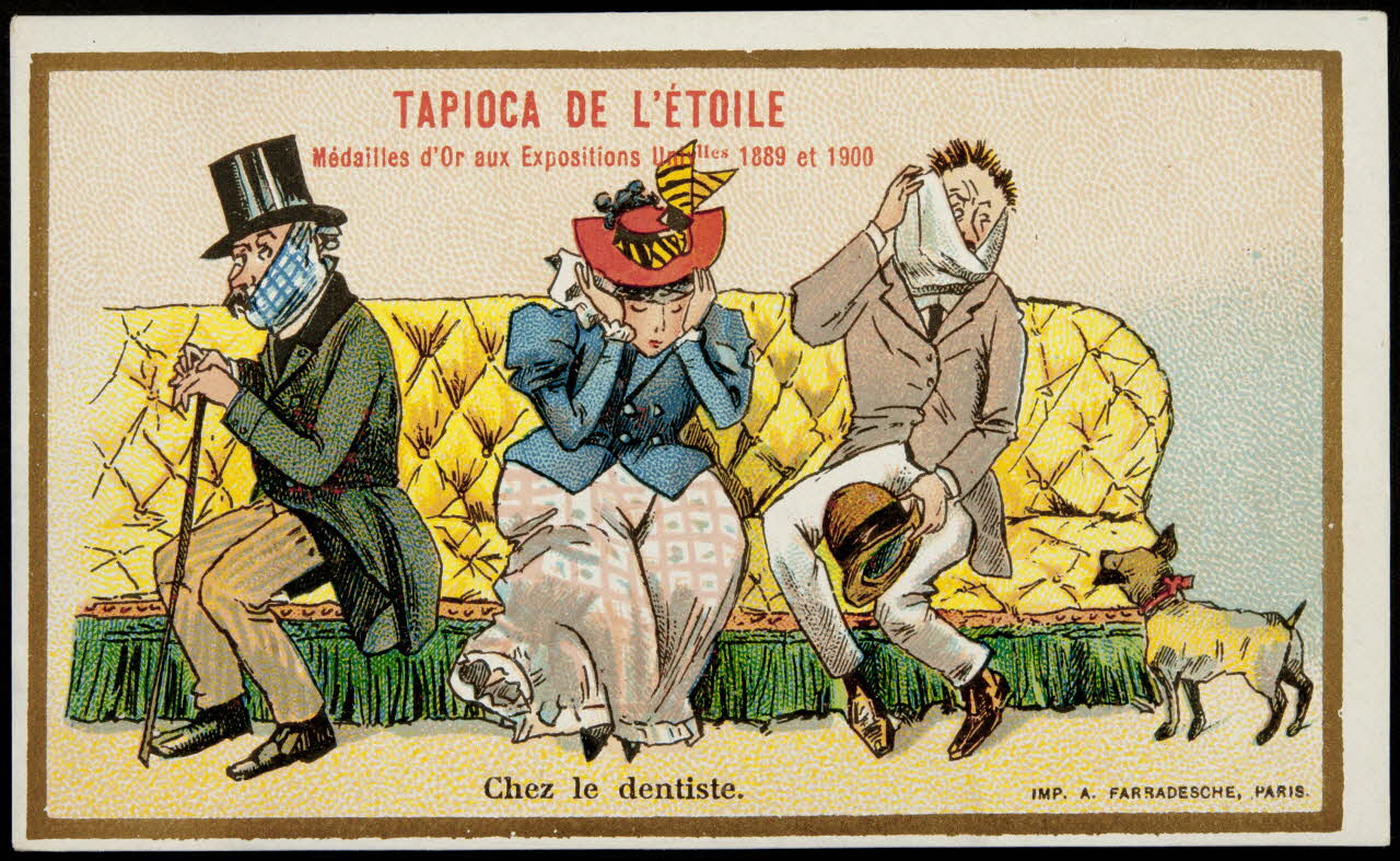 carte réclame chromo Paris 1900 1995.1.1200.12 Photo