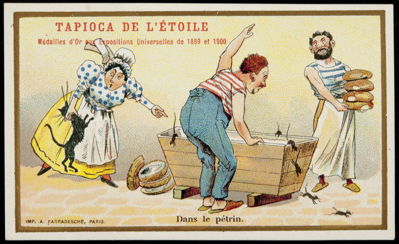 carte réclame chromo Paris 1900 1995.1.1200.14 Photo