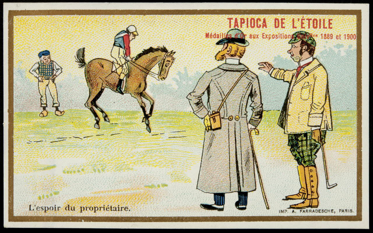 carte réclame chromo Paris 1900 1995.1.1200.26 Photo