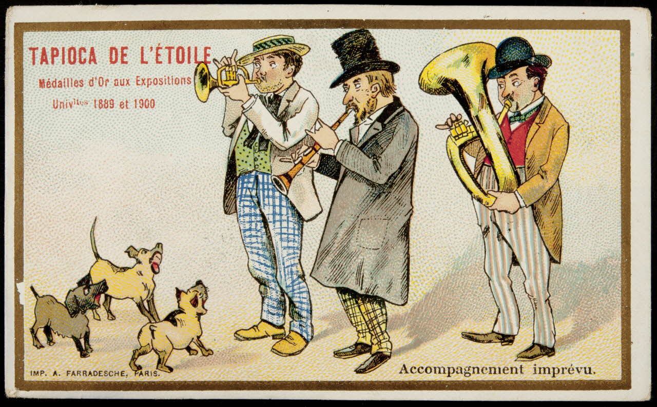 carte réclame chromo Paris 1900 1995.1.1200.4 Photo