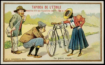carte réclame chromo Paris 1900 1995.1.1200.44 Photo