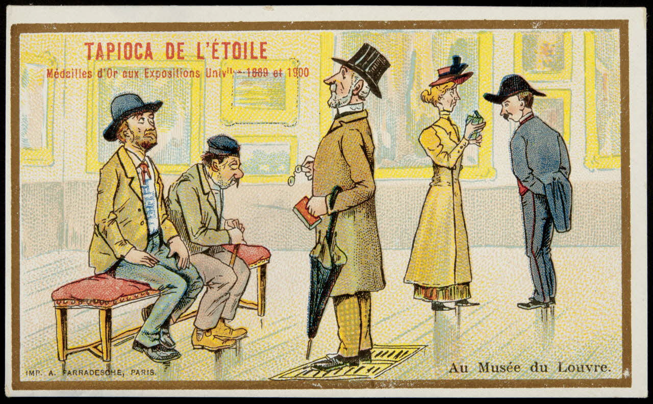 carte réclame chromo Paris 1900 1995.1.1200.6 Photo