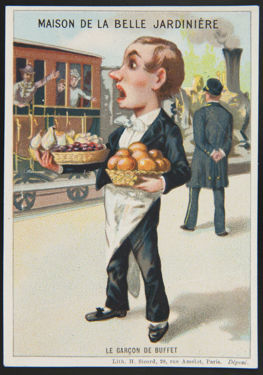 carte réclame chromo Paris 1884-1890 1995.1.1201.6 Photo