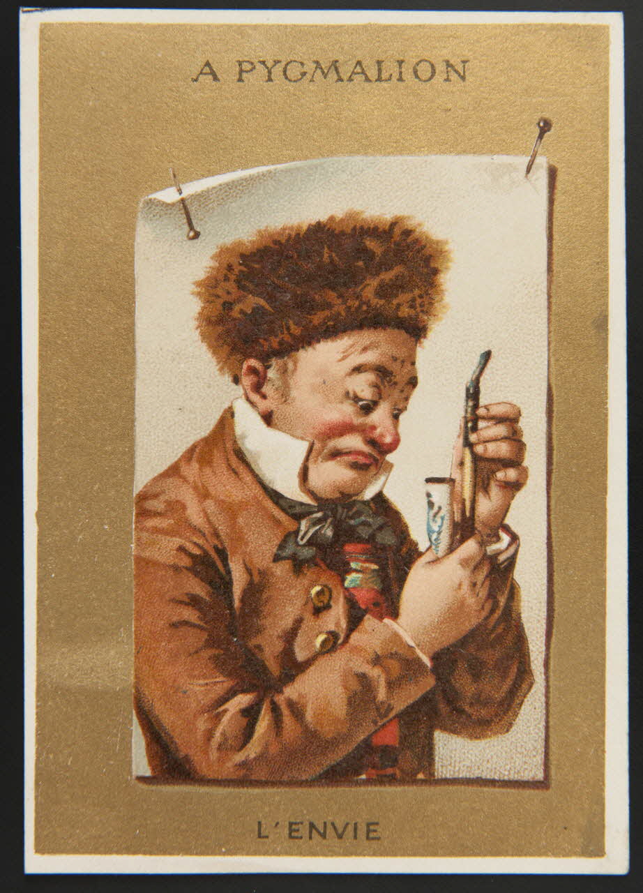 carte réclame chromo Paris 1884-1890 1995.1.1203.5 Photo