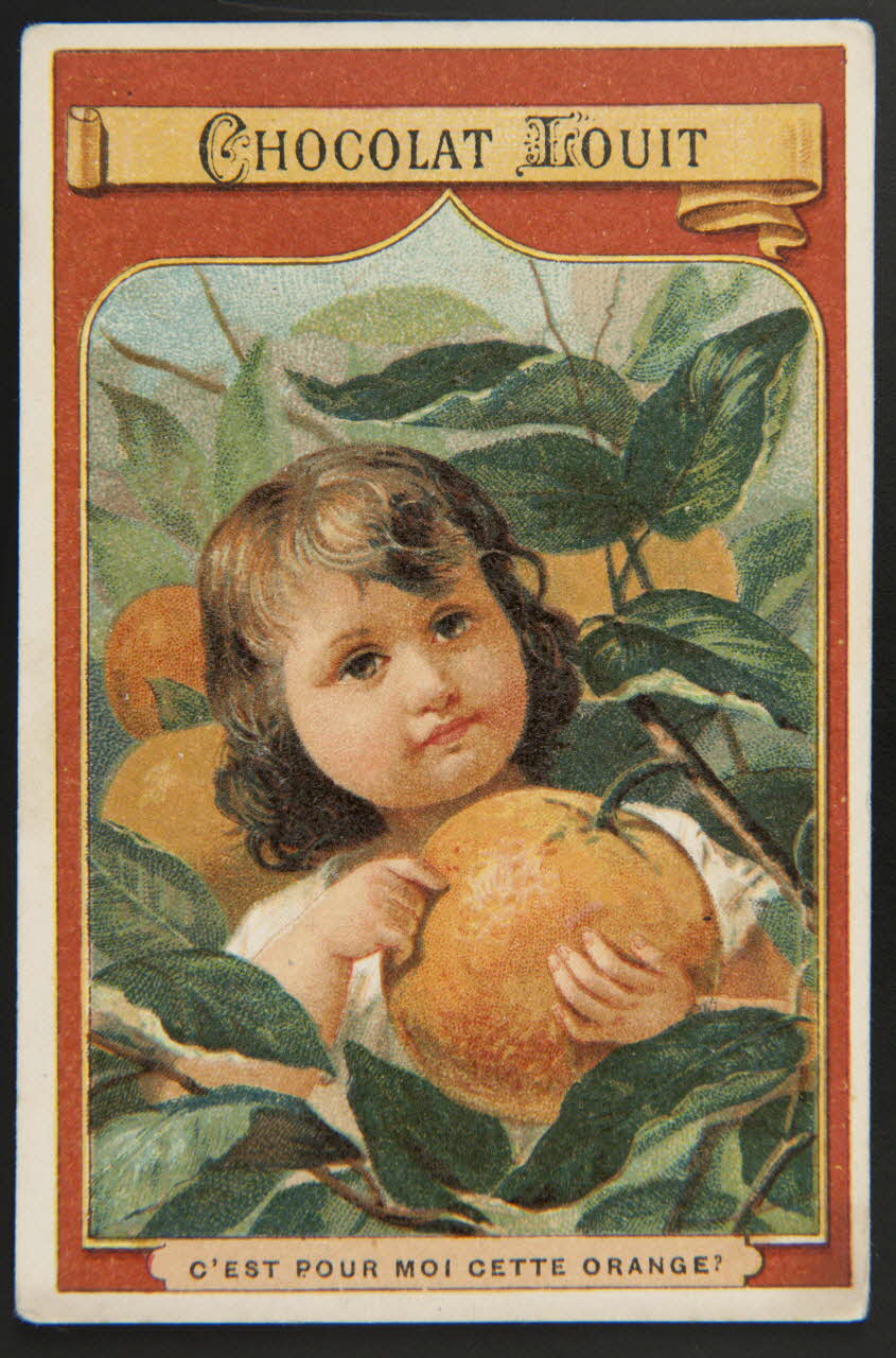 carte réclame chromo Paris 1884-1890 1995.1.1206.1 Photo