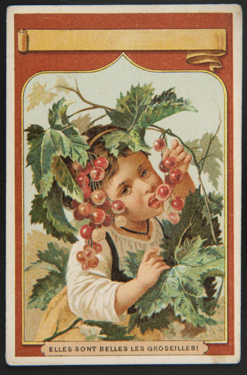 carte réclame chromo Paris 1884-1890 1995.1.1206.2 Photo