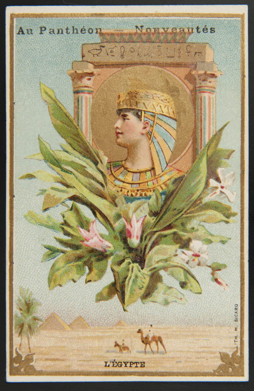 carte réclame chromo Paris 1884-1890 1995.1.1207.1 Photo