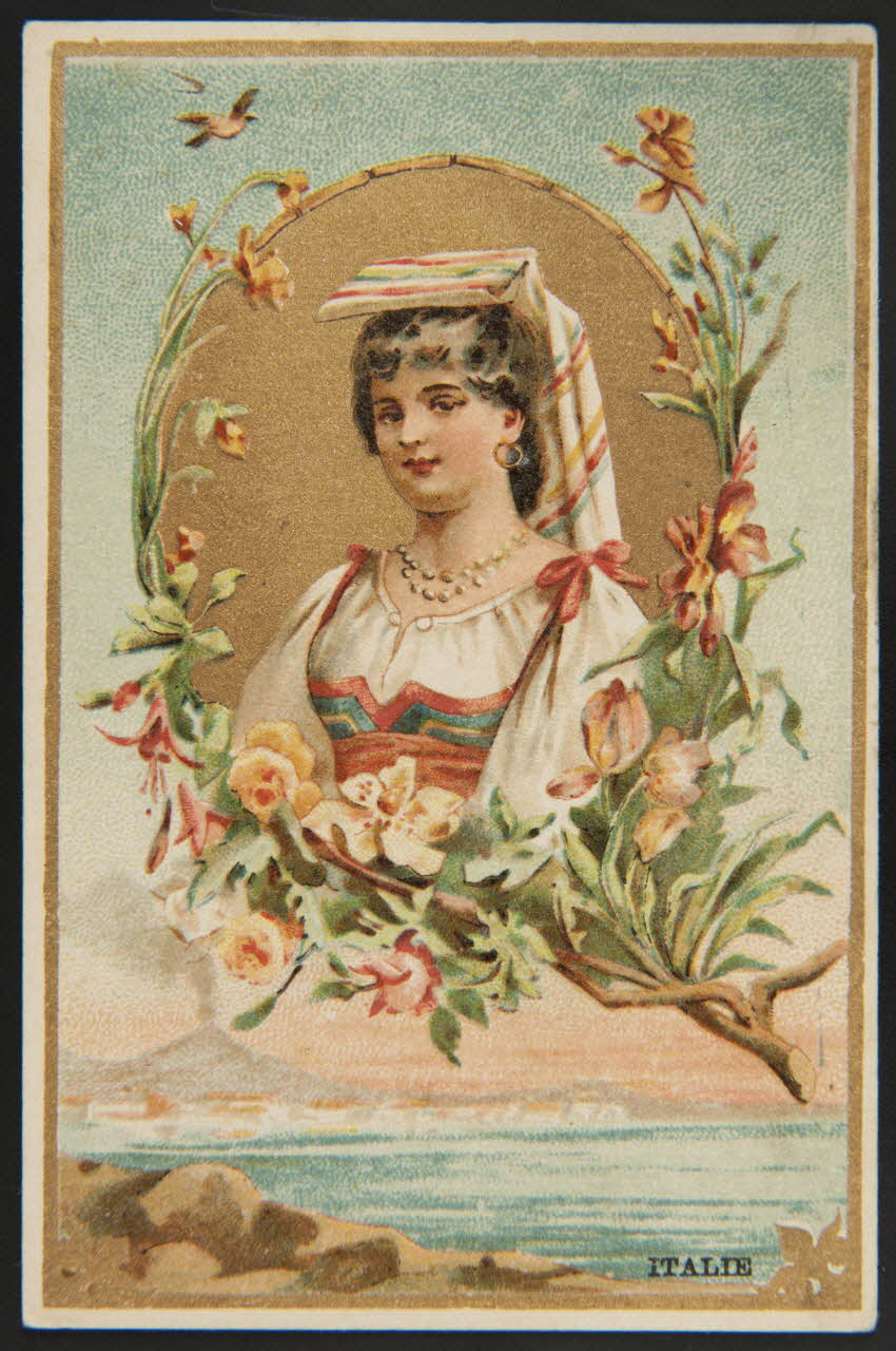 carte réclame chromo Paris 1884-1890 1995.1.1207.3 Photo