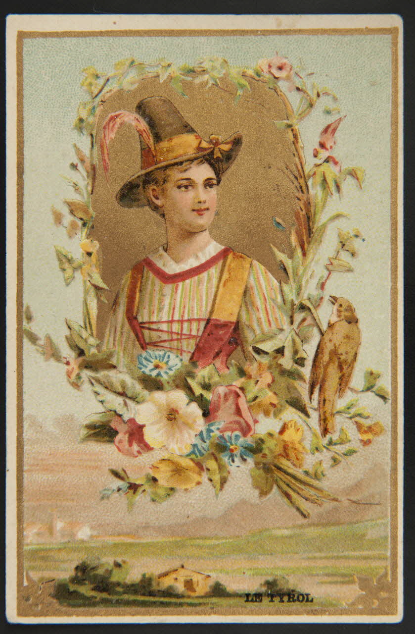 carte réclame chromo Paris 1884-1890 1995.1.1207.6 Photo