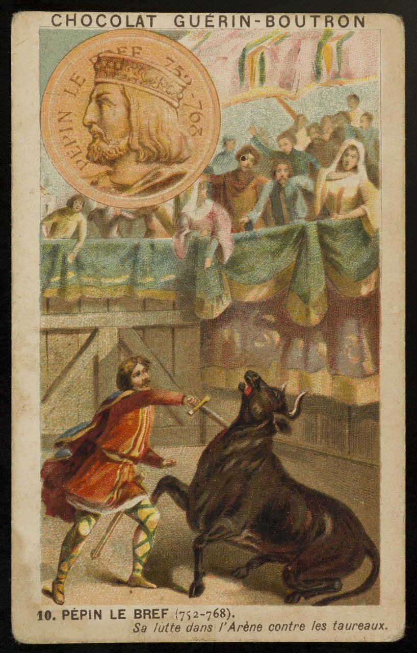 Baster & Vieillemard carte réclame chromo Paris 1878-1914 1995.1.121.10 Photo Mucem