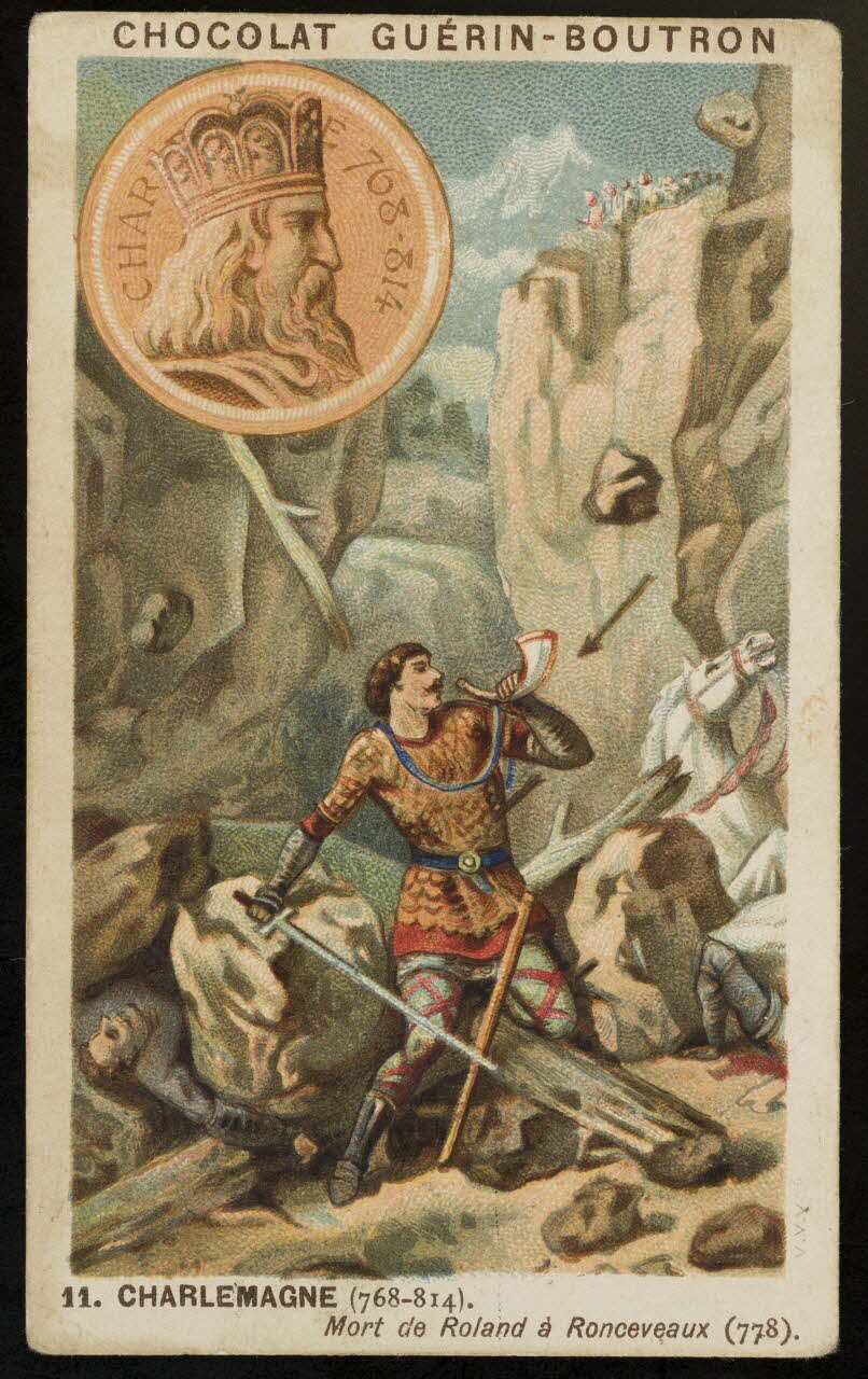 Baster & Vieillemard carte réclame chromo Paris 1878-1914 1995.1.121.11 Photo Mucem