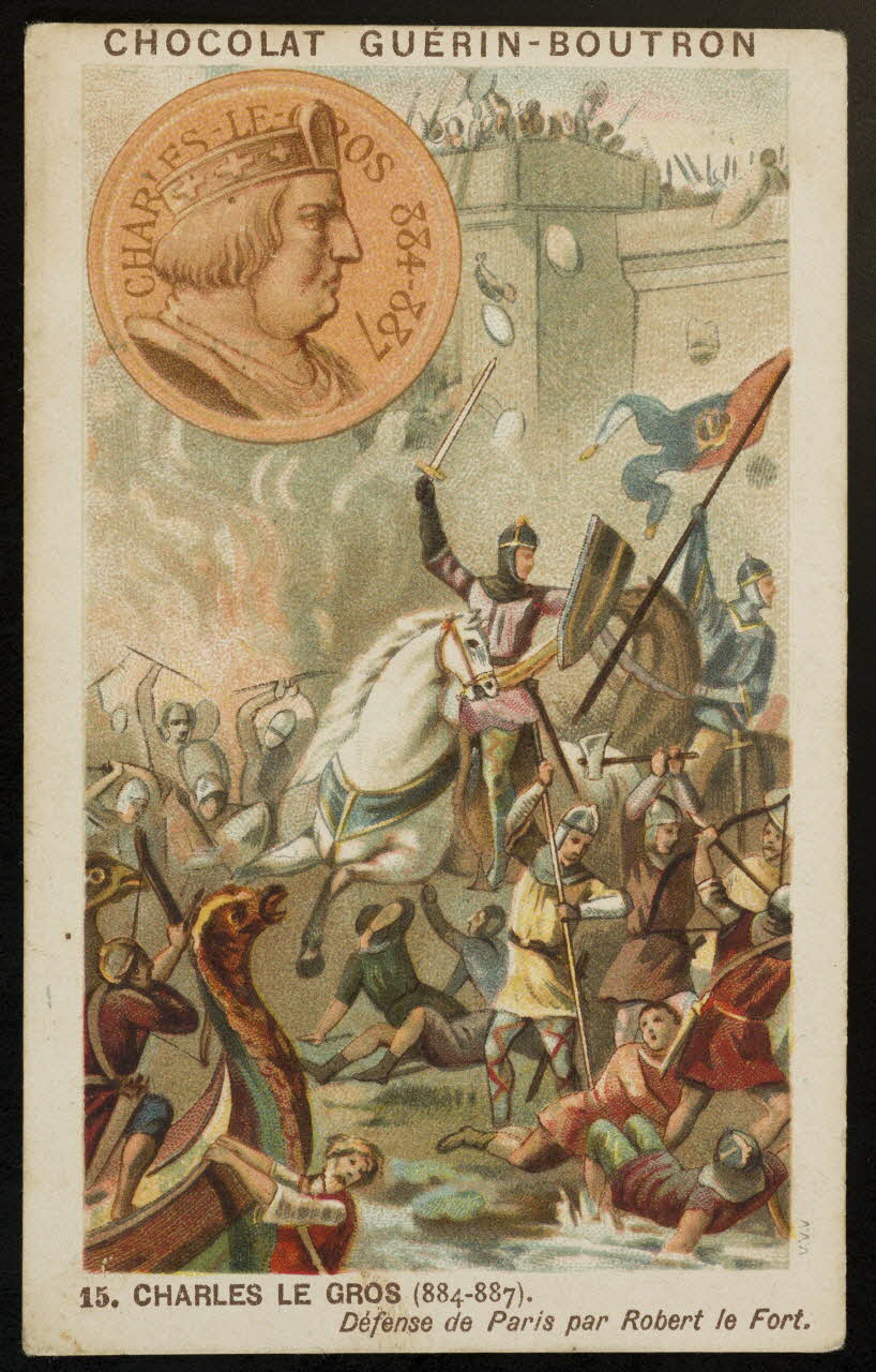 Baster & Vieillemard carte réclame chromo Paris 1878-1914 1995.1.121.15 Photo Mucem