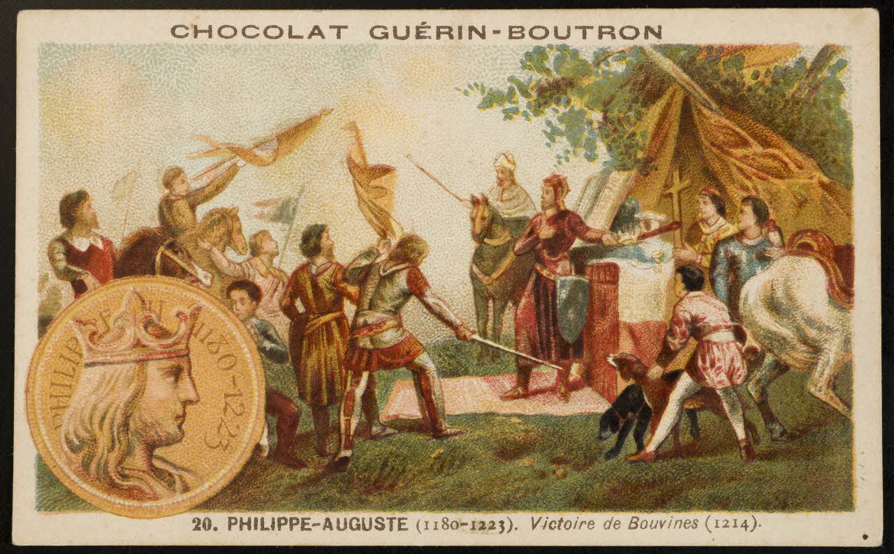 Baster & Vieillemard carte réclame chromo Paris 1878-1914 1995.1.121.19 Photo Mucem