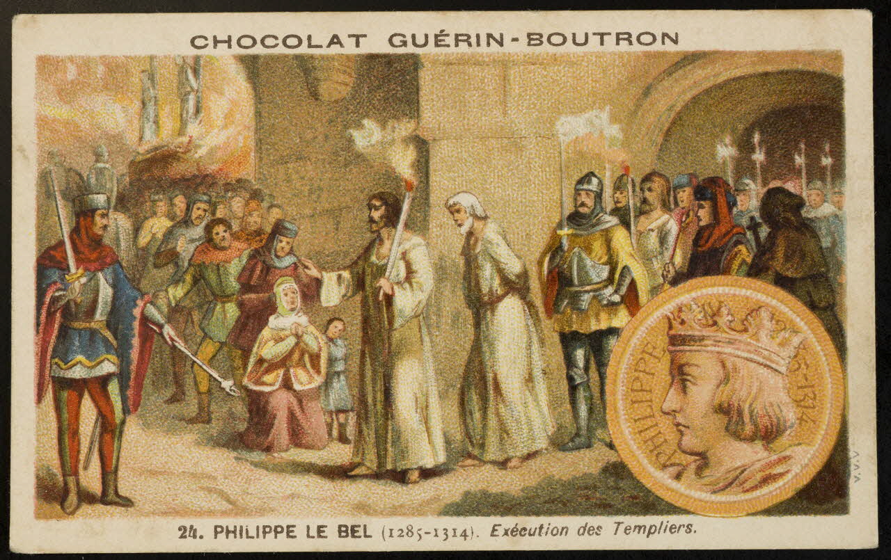 Baster & Vieillemard carte réclame chromo Paris 1878-1914 1995.1.121.23 Photo Mucem