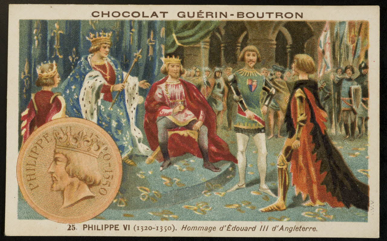 Baster & Vieillemard carte réclame chromo Paris 1878-1914 1995.1.121.24 Photo Mucem