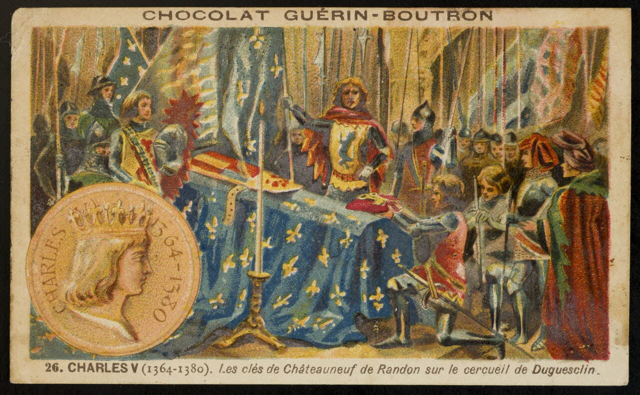 Baster & Vieillemard carte réclame chromo Paris 1878-1914 1995.1.121.25 Photo Mucem