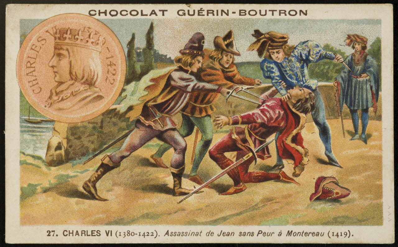 Baster & Vieillemard carte réclame chromo Paris 1878-1914 1995.1.121.26 Photo Mucem