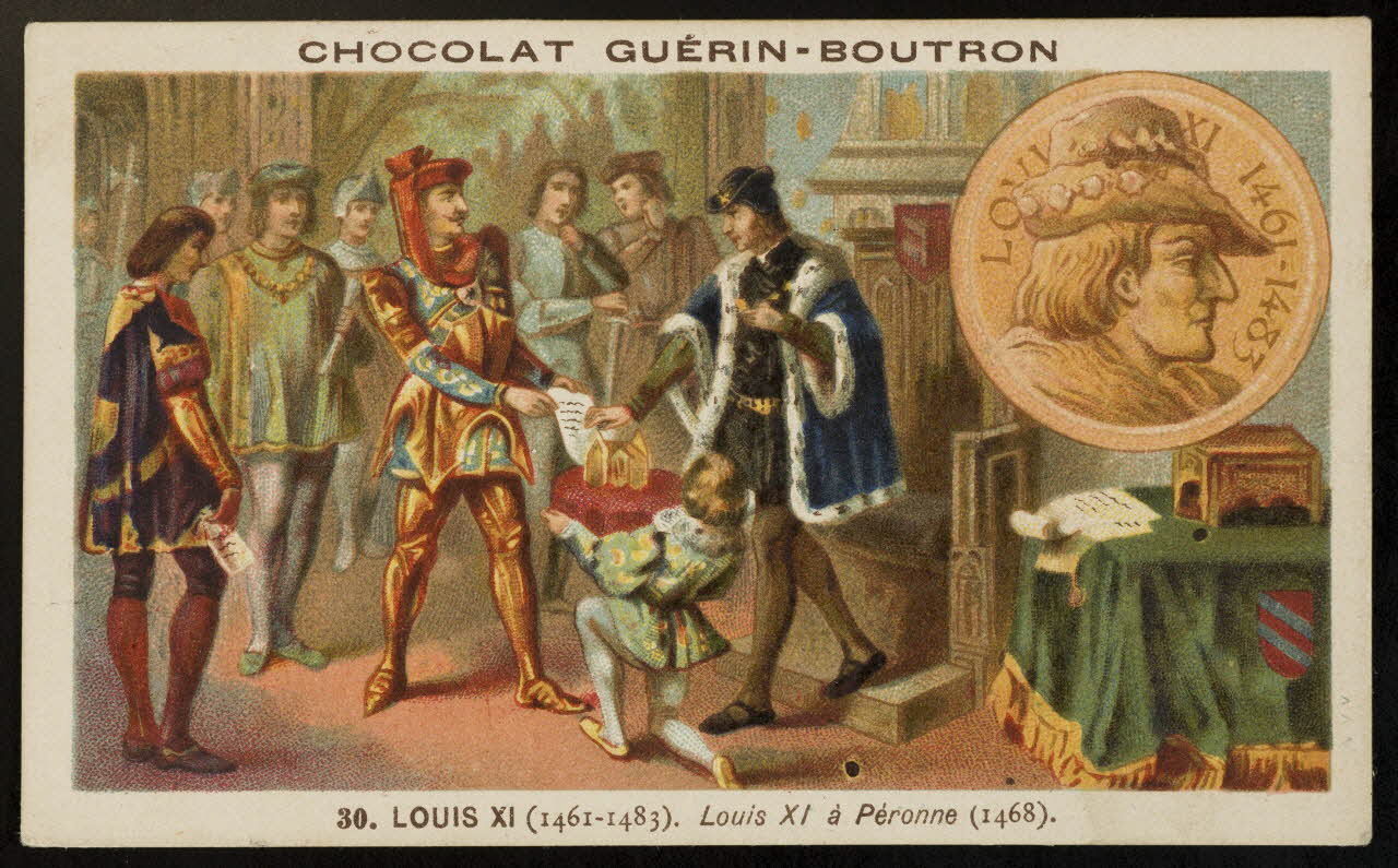 Baster & Vieillemard carte réclame chromo Paris 1878-1914 1995.1.121.29 Photo Mucem