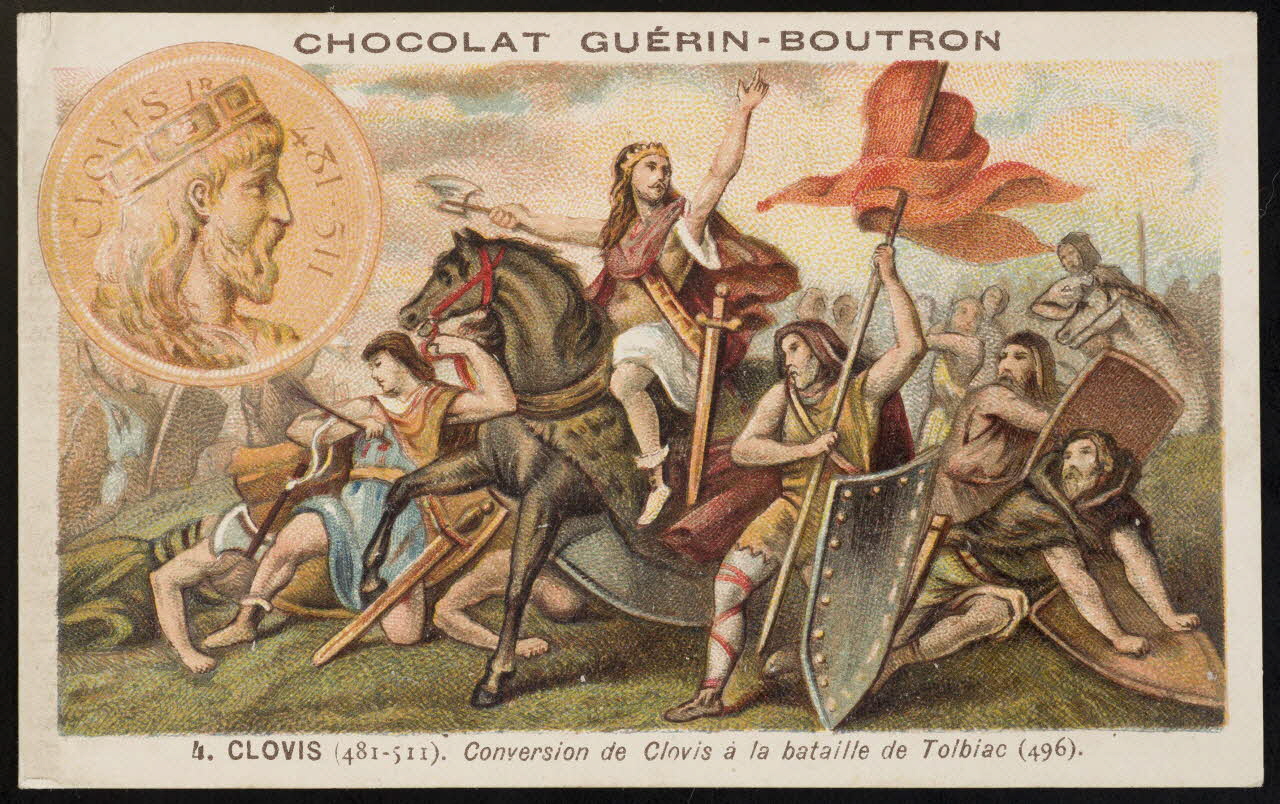 Baster & Vieillemard carte réclame chromo Paris 1878-1914 1995.1.121.4 Photo Mucem