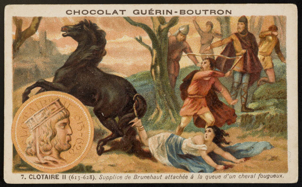 Baster & Vieillemard carte réclame chromo Paris 1878-1914 1995.1.121.7 Photo Mucem