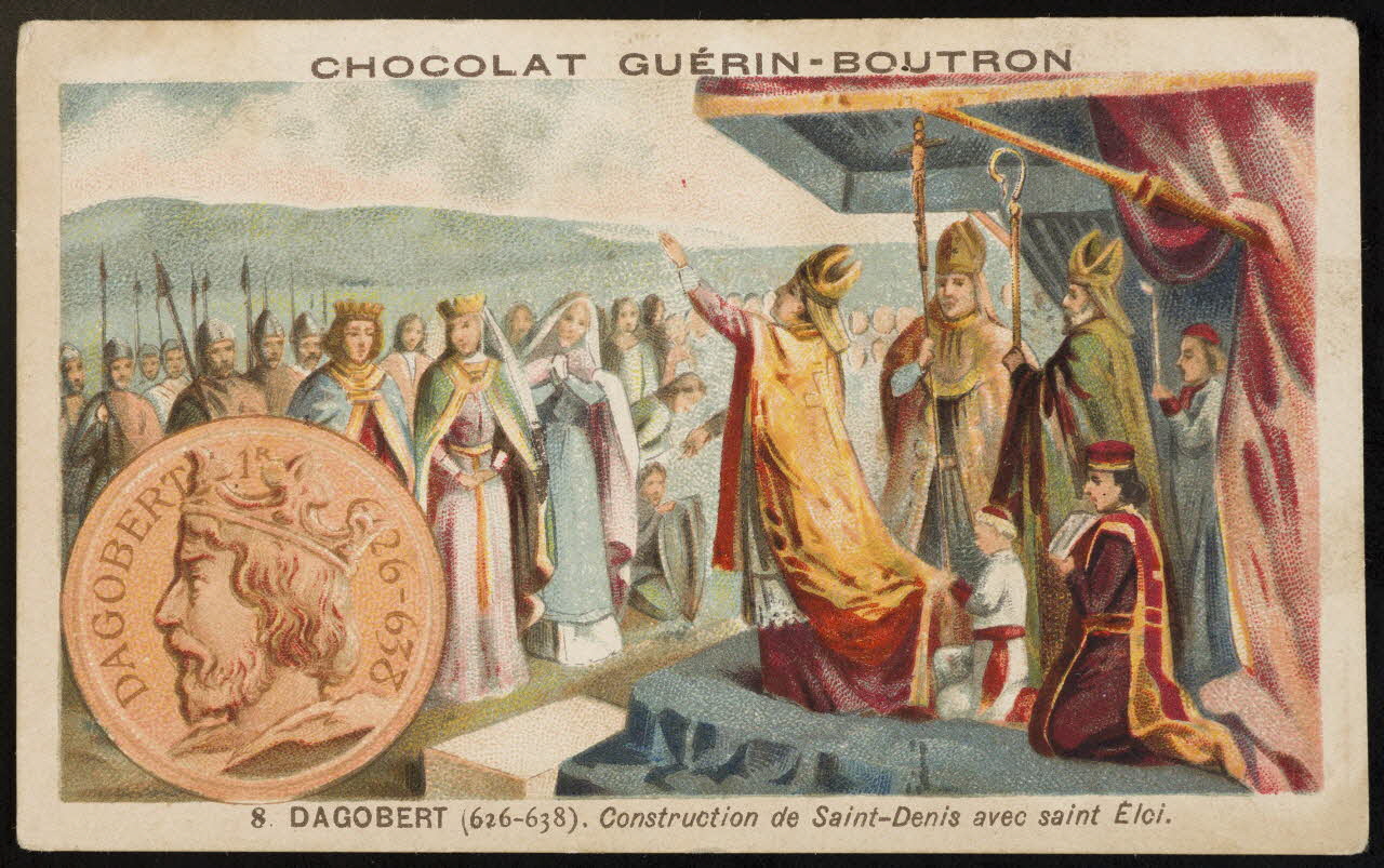 Baster & Vieillemard carte réclame chromo Paris 1878-1914 1995.1.121.8 Photo Mucem
