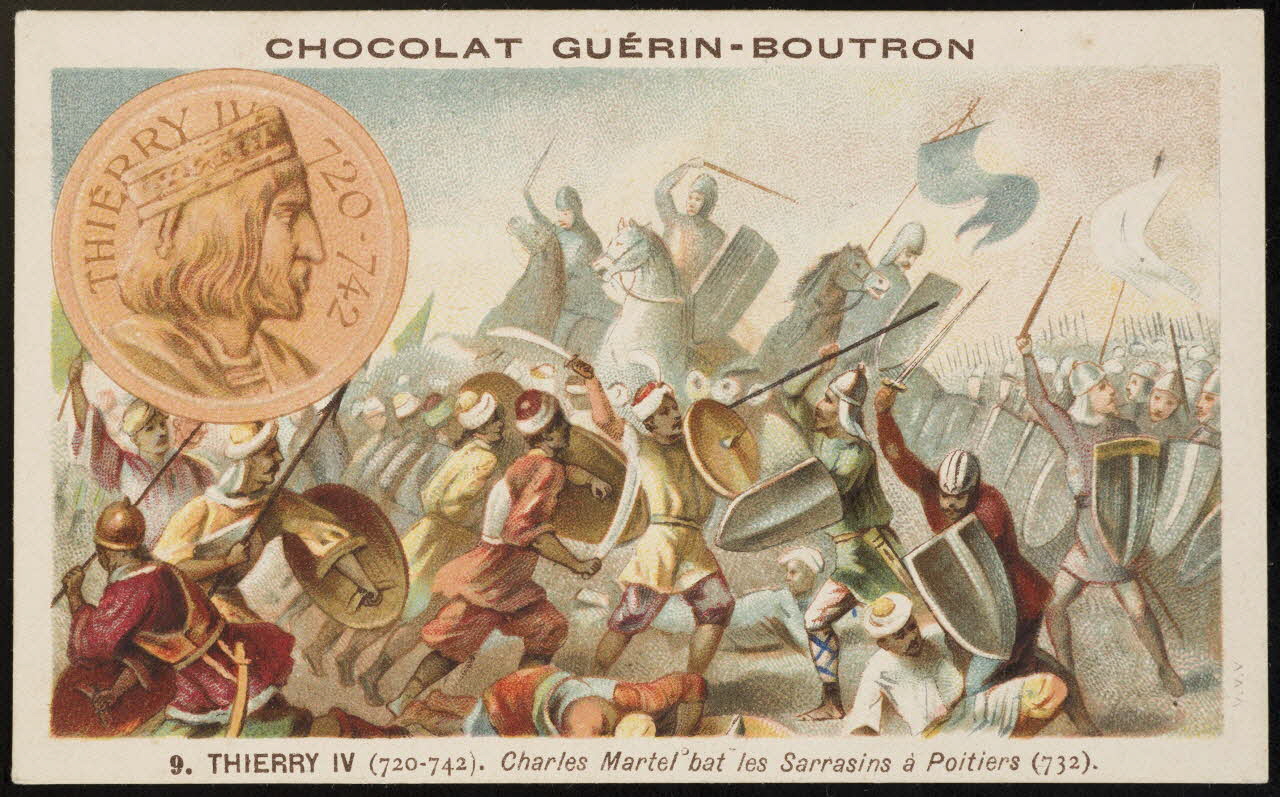 Baster & Vieillemard carte réclame chromo Paris 1878-1914 1995.1.121.9 Photo Mucem