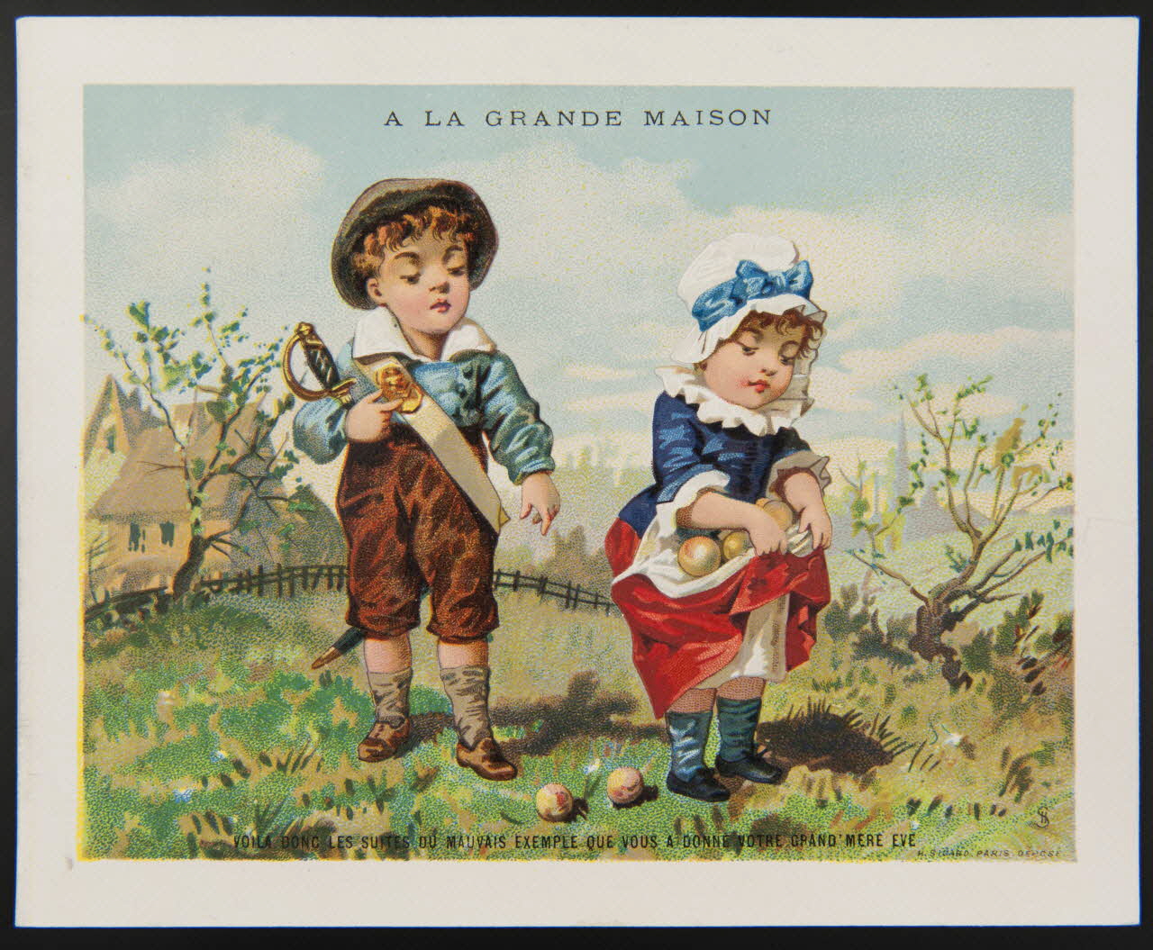 carte réclame chromo 1995.1.1210.2 Photo