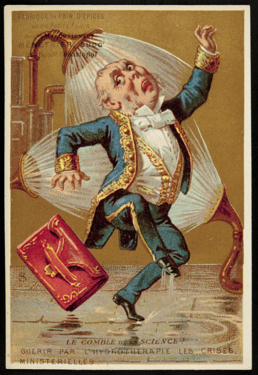 carte réclame chromo Paris 1884-1890 1995.1.1214.9 Photo