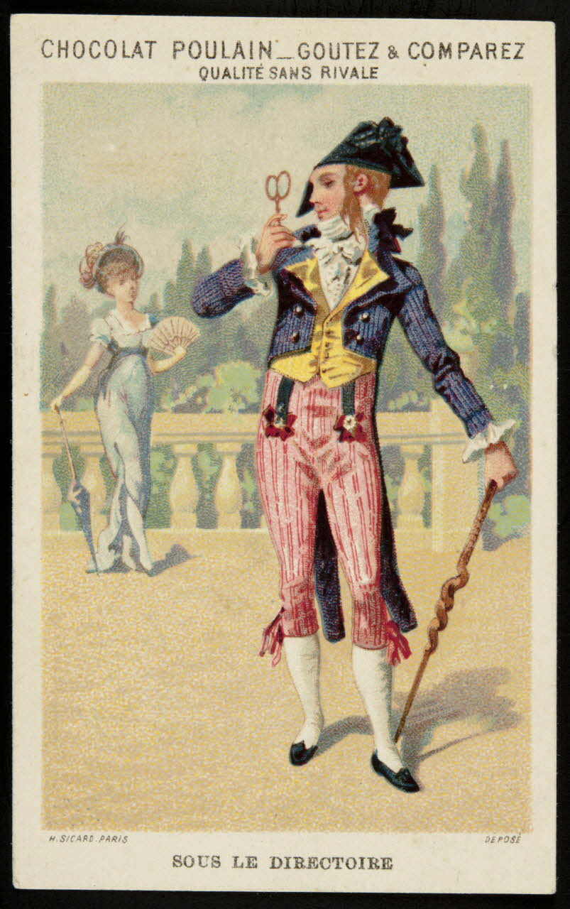 carte réclame chromo Paris 1884-1890 1995.1.1218.4 Photo