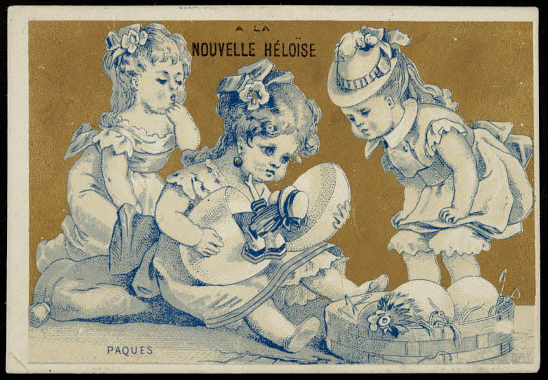 Jules Chéret carte réclame chromo Paris 1875-1881 1995.1.1224.4 Photo