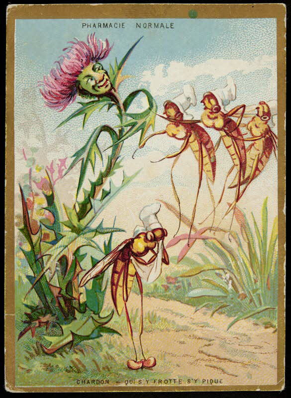 Jules Chéret carte réclame chromo Paris 1875-1881 1995.1.1227.1  Photo