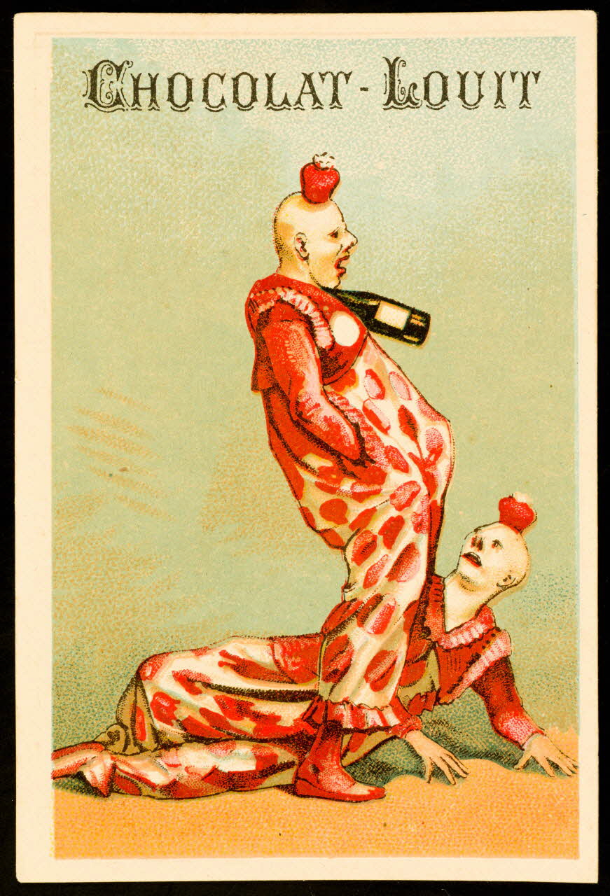 carte réclame chromo Paris 1875-1890 1995.1.123.2 Photo